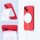 Θήκη SILICONE MAG COVER συμβατή με MagSafe για SAMSUNG A26 κόκκινο