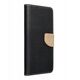 Θήκη FANCY Book για SAMSUNG A56 μαύρο χρυσό