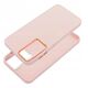 Θήκη FRAME για XIAOMI Redmi Note 14 4G (GLOBAL - 164,84mm x 78,15mm x 8,16mm) ροζ πούδρα