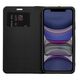Θήκη LUNA Book Carbon για IPHONE 16e (SE 4 2025) μαύρο