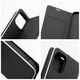 Θήκη LUNA Book Carbon για IPHONE 16e (SE 4 2025) μαύρο