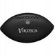 Wilson NFL Team Metallic Premiere Minnesota Vikings Ball WF4015821XB Czarne 9