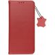 Καμπύρα SMART PRO Book δερμάτινη για XIAOMI Redmi Note 14 PRO 4G μπορντό