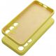 Θήκη ΣΙΛΙΚΟΝΗΣ 2mm για XIAOMI REDMI NOTE 14 4G (GLOBAL - 164,84mm x 78,15mm x 8,16mm) κίτρινο