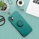 Θήκη SILICONE RING για XIAOMI Redmi Note 14 4G (GLOBAL - 164,84mm x 78,15mm x 8,16mm) πράσινο