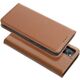 Θήκη SMART PRO Book δερμάτινη για XIAOMI Redmi Note 14 4G (GLOBAL - 164,84mm x 78,15mm x 8,16mm) καφέ