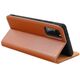 Θήκη SMART PRO Book δερμάτινη για XIAOMI Redmi Note 14 4G (GLOBAL - 164,84mm x 78,15mm x 8,16mm) καφέ