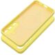 Θήκη SILICONE 2mm για IPHONE 16 Plus συμβατή με MagSafe κίτρινο