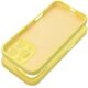 Θήκη SILICONE 2mm για IPHONE 16 Plus συμβατή με MagSafe κίτρινο