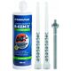Rawlplug R-KEM II Πολυεστερική ρητίνη χωρίς στυρένιο 175 ml - 10τμχ - R-KEM-II-175
