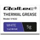 Pasta termoprzewodząca Qoltec White 5g (51632)