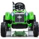 Lean Cars Traktor na Akumulator z Przyczepą CH9959 Zielony