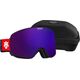 Majesty Gogle The Force Spherical Black Frame / Ultraviolet Lens + szybka Citrine 2022