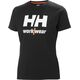 Γυναικείο T-shirt Helly Hansen HELLY HANSEN Logo T-Shirt, μαύρο XS