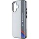 BMW BMW BMHCP16S23HTFEG iPhone 16 6.1" szary/grey hardcase Motosport IML Vertical Stripe