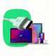 Καλώδιο USB-C 2m 100W Green Cell PowerStream Γρήγορη Φόρτιση PD Mint Green