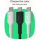 Καλώδιο USB-C 0,3m 100W Green Cell PowerFlex Γρήγορη Φόρτιση PD Panther Black