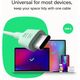 Καλώδιο USB-C 0,3m 100W Green Cell PowerFlex Γρήγορη Φόρτιση PD Panther Black