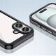 Θήκη Outer Space Case για iPhone 16e κάλυμμα με ελαστικό πλαίσιο - μαύρο