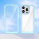 Θήκη Outer Space Case για iPhone 16e κάλυμμα με ελαστικό πλαίσιο - μπλε
