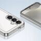 Θήκη Outer Space Case για Samsung Galaxy S25 Edge με ελαστικό πλαίσιο - διαφανές
