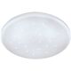 Φωτιστικό οροφής LED EGLO FRANIA-S CRYSTAL EFFECT, 7.4 W, 900 lm, 3000 K, O22 cm, λευκό sp.