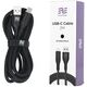 Nowy kabel Encore Energy USB-A USB-C przewód USB do ładowania i przesyłania danych 200cm