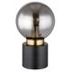 Επιτραπέζιο φωτιστικό GLOBO MARKA, 1xE14, 25W, 230V, καλώδιο 1.5m, μέταλλο, μαύρο χρώμα, o15x24.5cm