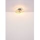 Φωτιστικό οροφής LED GLOBO GLYXAR, 40W, 3000K, 4480lm, ματ μαύρο/χρυσό χρώμα, ο56x16cm
