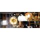 Table LED lamp GLOBO SOLAR, solar powered, IP44, 500lm, 3000K, white