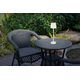Table LED lamp GLOBO SOLAR, solar powered, IP44, 500lm, 3000K, white