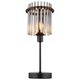 Φωτιστικό επιτραπέζιο GLOBO GORLEY, 1xE14, 40W, 230V, καλώδιο 1.5m, μέταλλο, μαύρο, o15x37.5cm