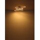 Φωτιστικό οροφής LED GLOBO DAKARI, 40W, 3000K, 4230lm, μαύρο/χρυσό ματ χρώμα, 9.5x60x80cm