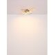 Φωτιστικό οροφής LED GLOBO DAKARI, 40W, 3000K, 4230lm, μαύρο/χρυσό ματ χρώμα, 9.5x60x80cm