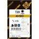 ΒΙΔΑ ΓΙΑ ΝΟΒΟΠΑΝ T20 4.0X50/30 ΛΕΥΚΟ ZN15PCS