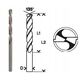 Τρυπάνι STAND. HSS-G 135 '9,0/81MM 1PC