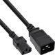 Καλώδιο προσαρμογέα δικτύου InLine IEC-60320 C20 σε C13 μέγ. 10A μαύρο 2m
