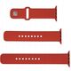 Λουράκι σιλικόνης για smartwatch Fixed, Apple Watch 42 / 44 / 45 mm, κόκκινο