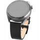 Fixed δερμάτινο λουράκι smartwatch, 22 mm, μαύρο