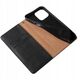 Θήκη Magnet Strap etui iPhone 14 Pro κάλυμμα με καπάκι πορτοφόλι mini λουράκι βάση μαύρο