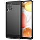 Ελαστική θήκη Carbon Case για Samsung Galaxy A42 5G μαύρο