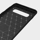 Ελαστική θήκη Carbon Case για Samsung Galaxy A42 5G μαύρο