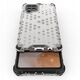 Θήκη Honeycomb etui pancerny με ζελατινώδες πλαίσιο για το Samsung Galaxy A42 5G μαύρο