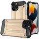 Υβριδική Θήκη Θωράκισης pancerne hybrydowe etui pokrowiec iPhone 13 Pro złoty