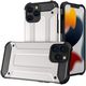 Υβριδική Θήκη Θωράκισης Hybrid Armor για iPhone 13 Pro ασημί