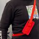 Θήκη Rope żelowe etui με λουράκι αλυσίδα τσάντα λουράκι iPhone 12 Pro Max μαύρο