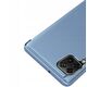 Θήκη Clear View Case με καπάκι Samsung Galaxy A22 4G μαύρο