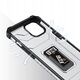 Θήκη Crystal Ring pancerne hybrydowe etui pokrowiec + μαγνητική βάση iPhone 13 mini μαύρο