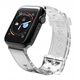 Λουράκι σιλικόνης βραχιόλι Strap Light για το ρολόι Apple Watch 38 / 40 mm - μαύρο