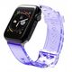 Λουράκι σιλικόνης βραχιόλι Strap Light για το ρολόι Apple Watch 42 / 44 mm - μωβ